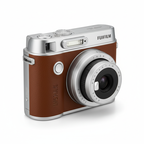 generate a FUJIFILM INSTAX Mini EVO Camera (Brown) photo
